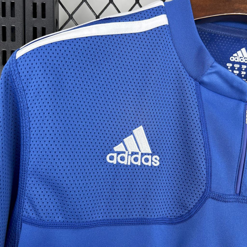 Camisa Chelsea Home 09/10 - Versão Retro Manga Comprida