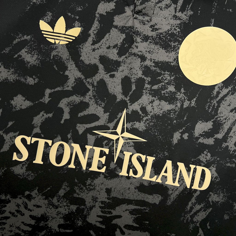 Camisa Ajax Stone Island 25/26 - Torcedor Masculina
