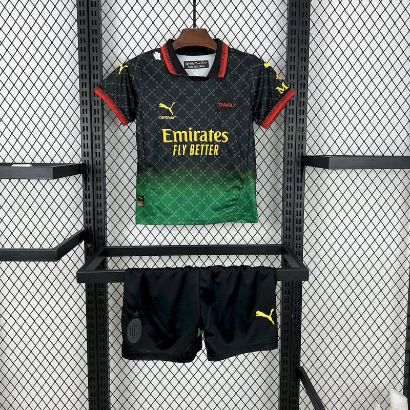 Kit Infantil Milan Co-Branded Edition 25/26